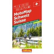 Motorcykelkarta Schweiz Hallwag